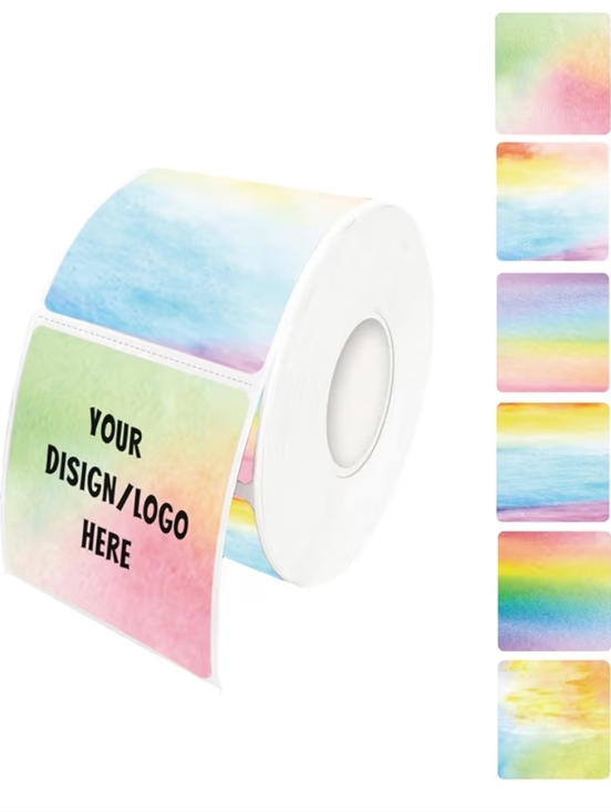 Hand Crafted Other - 100 Custom thermal Labels